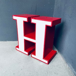 Vintage illuminated letter “H”