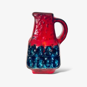 BAY Vase, Red Blue, 1970