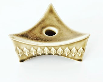 70s Quistgaard relief candle holder from Denmark