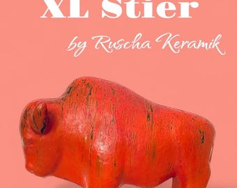 1970 XL Fat Lava Bull by Ruscha Keramik - Etsy UK