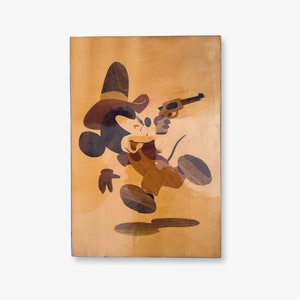 Real 50s picture with Mickey Mouse