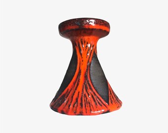 70s fat lava candle holder Kerzenständer Denmark