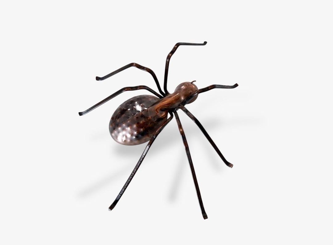 1970 Copper Spider Wall Decoration - Etsy