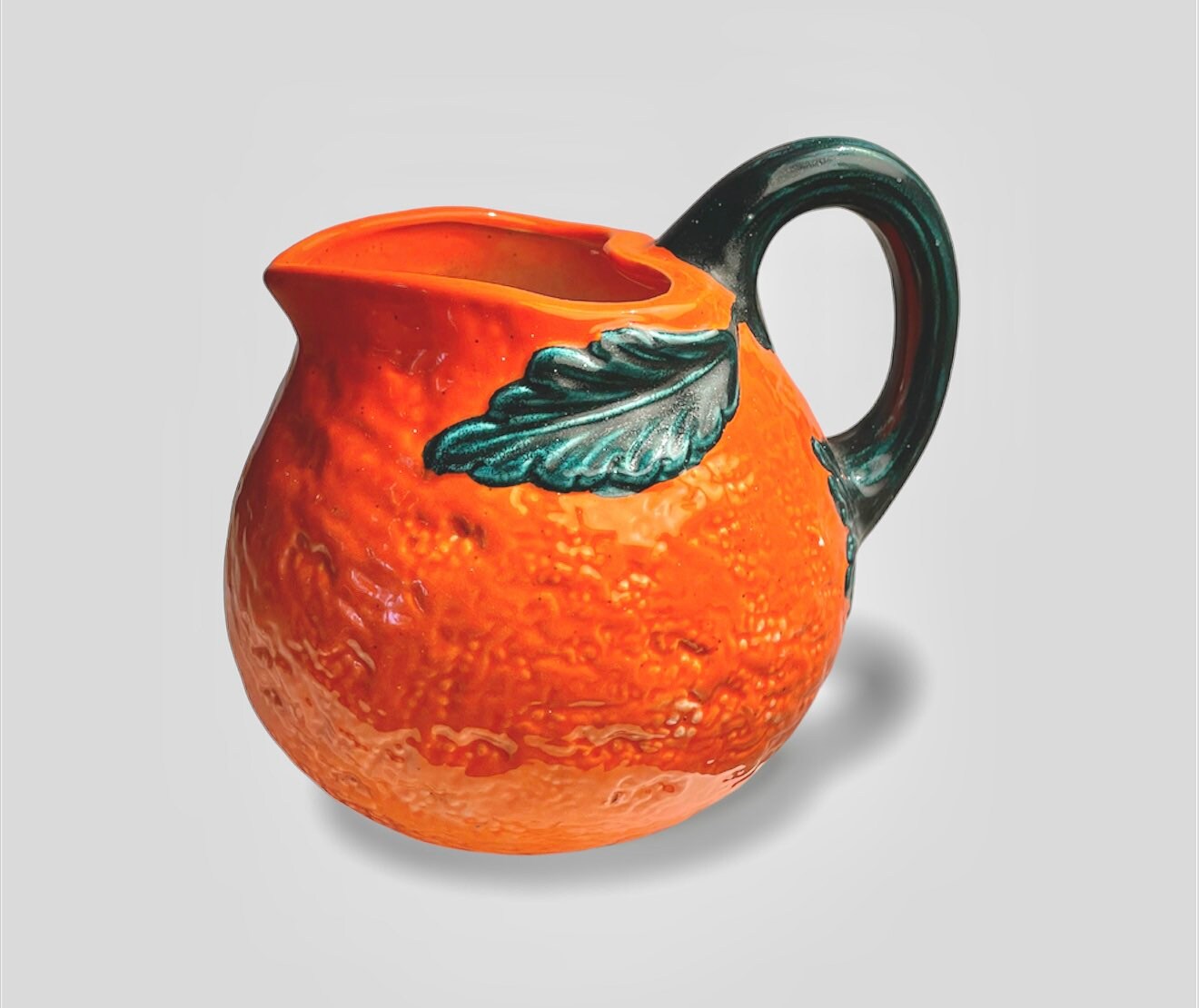 Vintage Juice Jug Orange