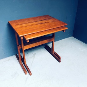 Kai Kristiansen set of two teak tables, made in Denmark 1970