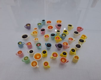 Taza de té y café en miniatura a escala 1/6