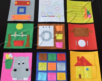 Livre Sensoriel Etsy