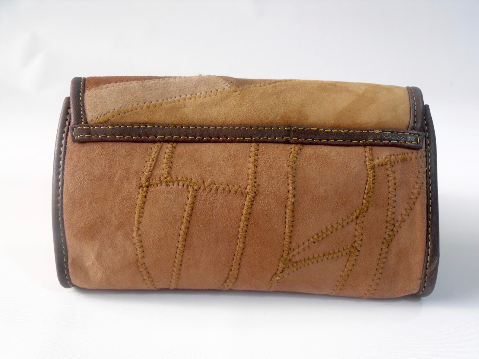 Leather Purse With in Built Credit Card Slots Etsy