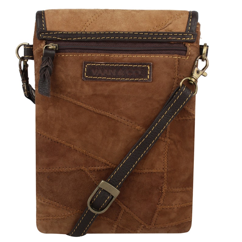 Small Cross Body Cell Phone Purse Upcycled Genuine Leather Etsy