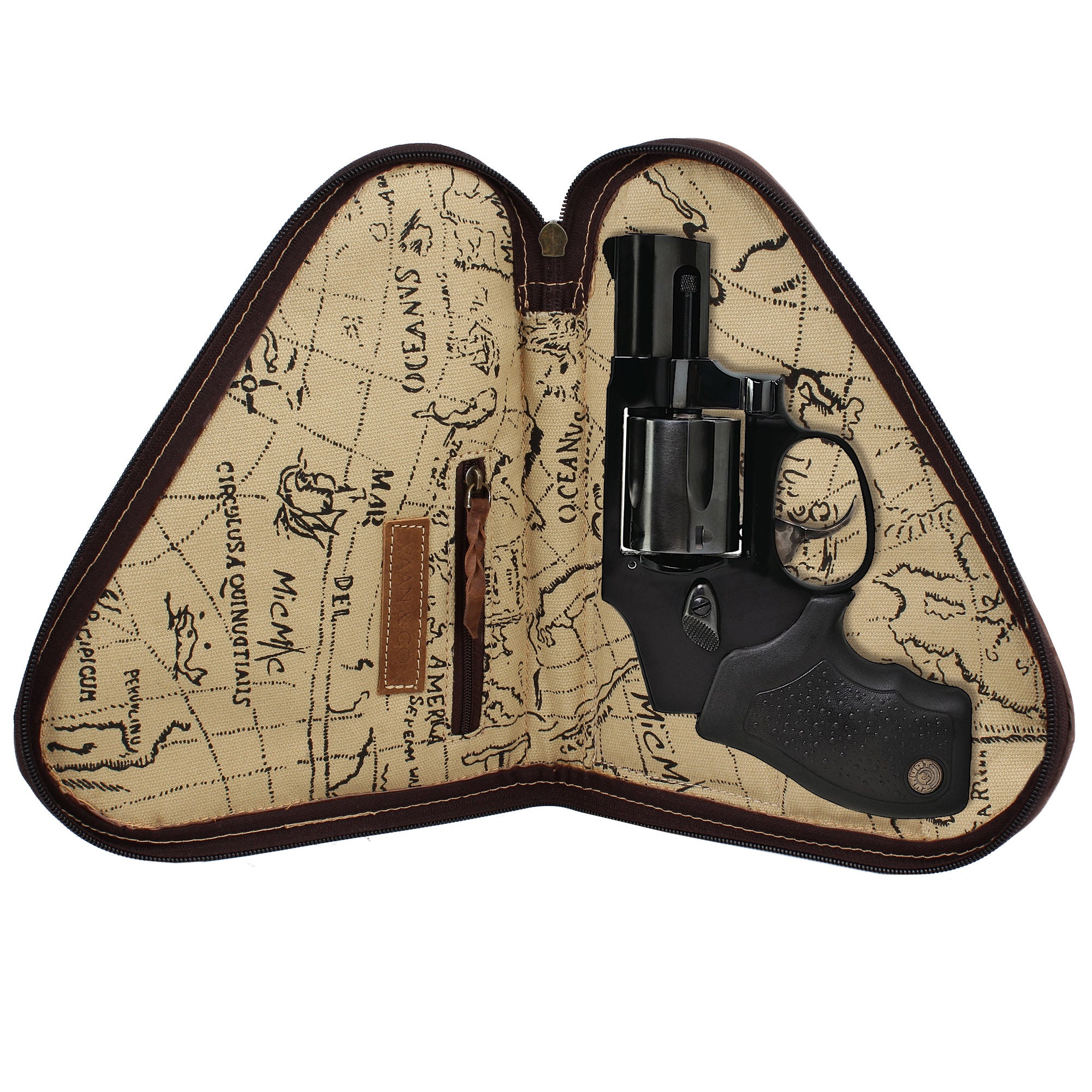Genuine Leather Pistol / Gun Cover Etsy