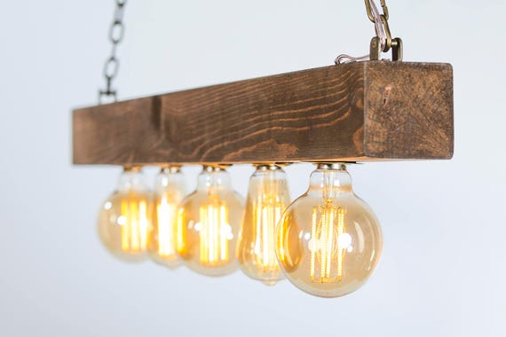 Plafoniere Per Rustico : Plafoniera luce legno bonificata rustico casa etsy