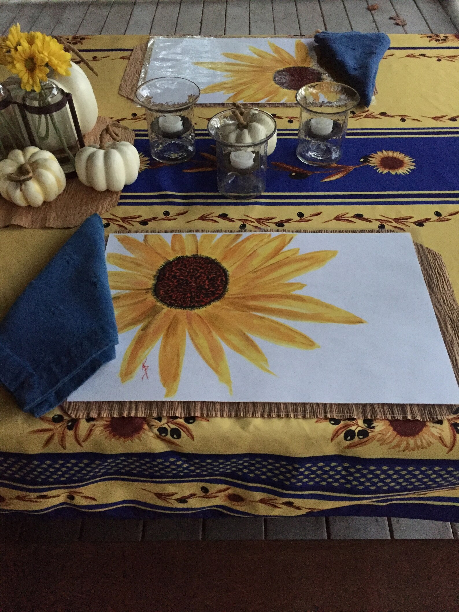 Disposable paper placemats Spring Tulips Etsy