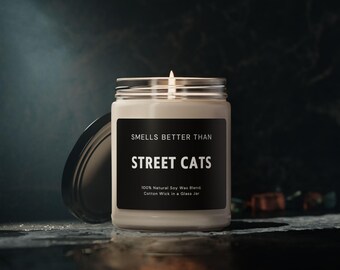 Smells Better Than Street Cats Candle - 9oz Soy Wax Candle