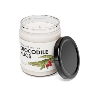 Calming Scent of Crocodile Hugs, Crocodile Lover Gift, Animal Lover, Reptile Decor image 7