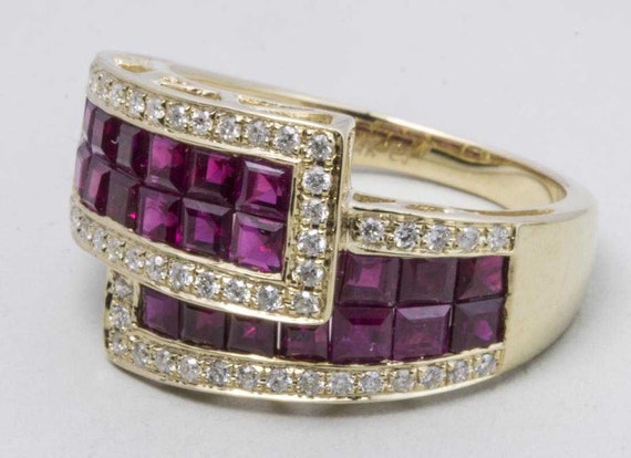 Ruby and Diamond Ring - image 2