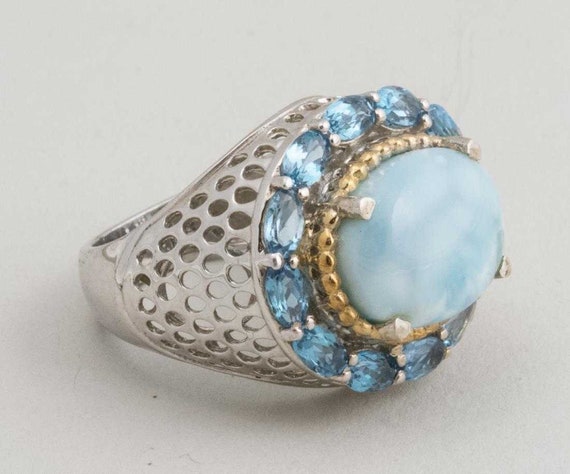 Sterling Silver Gem Ring - image 2