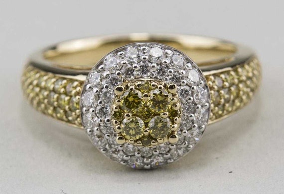 Yellow Diamond Ring - image 1