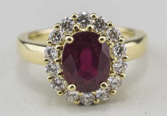 Ruby and Diamond Ring - image 2