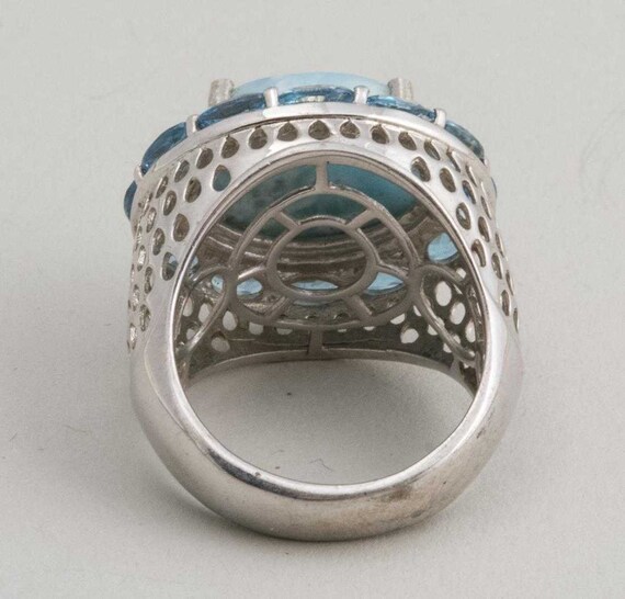 Sterling Silver Gem Ring - image 3