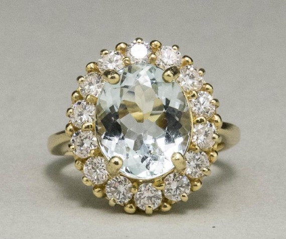 Aquamarine Ring