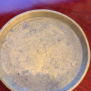 Vintage Brass Tray