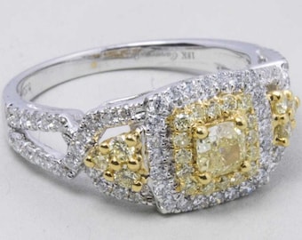 Fancy Yellow Diamond Ring