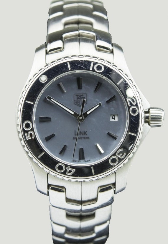 Mother of pearl top tag heuer watch