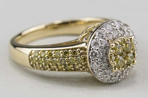 Yellow Diamond Ring - image 2