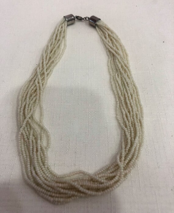 Two Multi Layer Beaded Necklaces - image 3