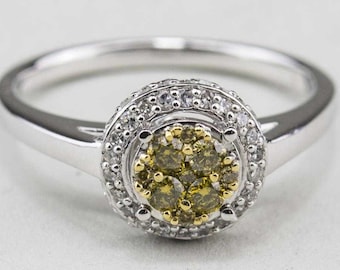 Yellow Diamond Ring