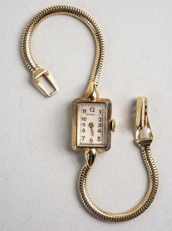 Tiffany Women's Gold Wristwatch