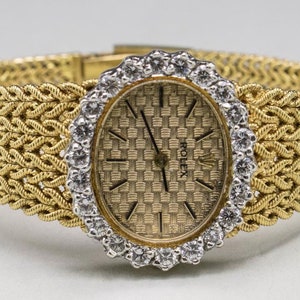 Ladies Diamond Gold Rolex