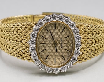 Ladies Diamond Gold Rolex