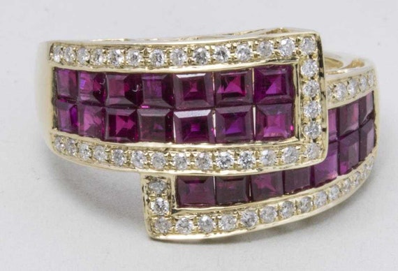 Ruby and Diamond Ring - image 1