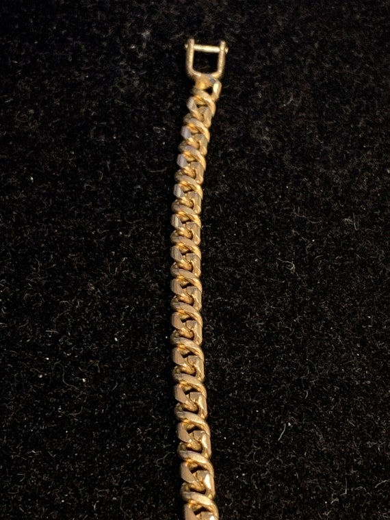 Gold Toned Chain Necklace - image 2