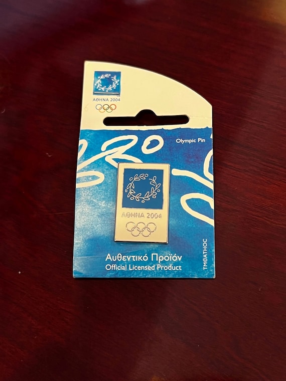2004 Olympics Athens Pin