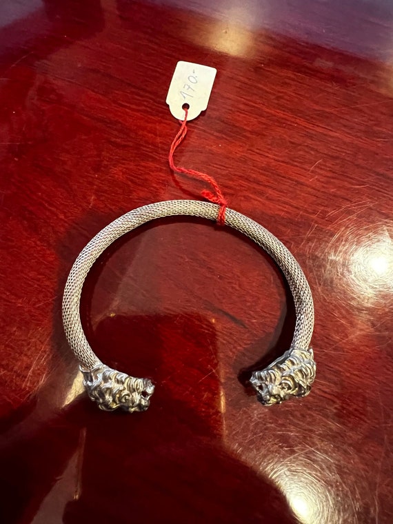 Lionhead Cuff Bracelet