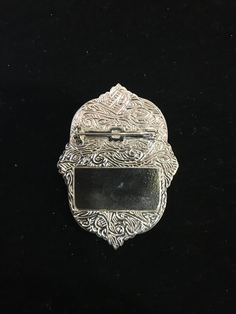 Young Woman Bust Cameo Pin