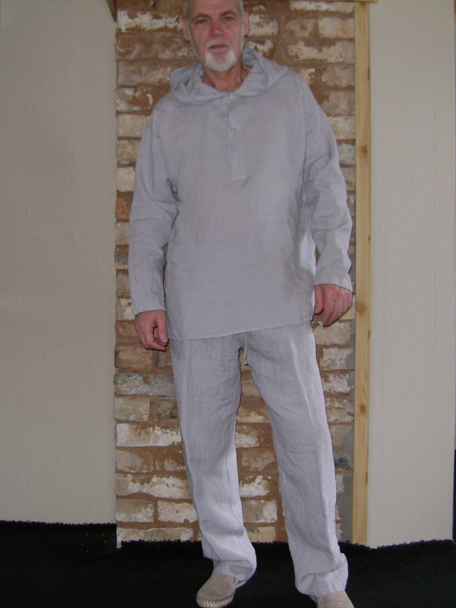 シャツ HUECLOSET Linen Over-fit Check Shirt 25KERO216 Linen Overshirt – H O M E F R O C K S