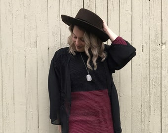 CROCHET PATTERN, Seamless Sunday Crochet Dress by Shannon Creates, Crochet Dress, Tshirt Dress, Crochet Dress Pattern, Beginner Level