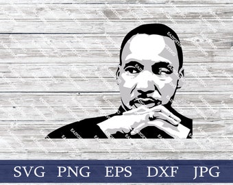 Download Martin luther king svg | Etsy