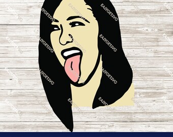 Cardi b svg | Etsy
