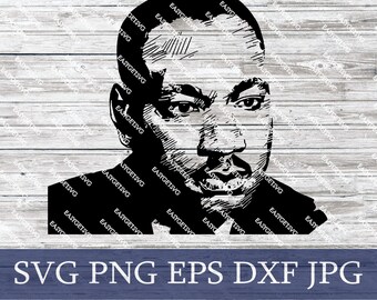 Download Martin luther king svg | Etsy