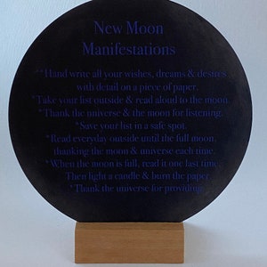 Neumond Karte