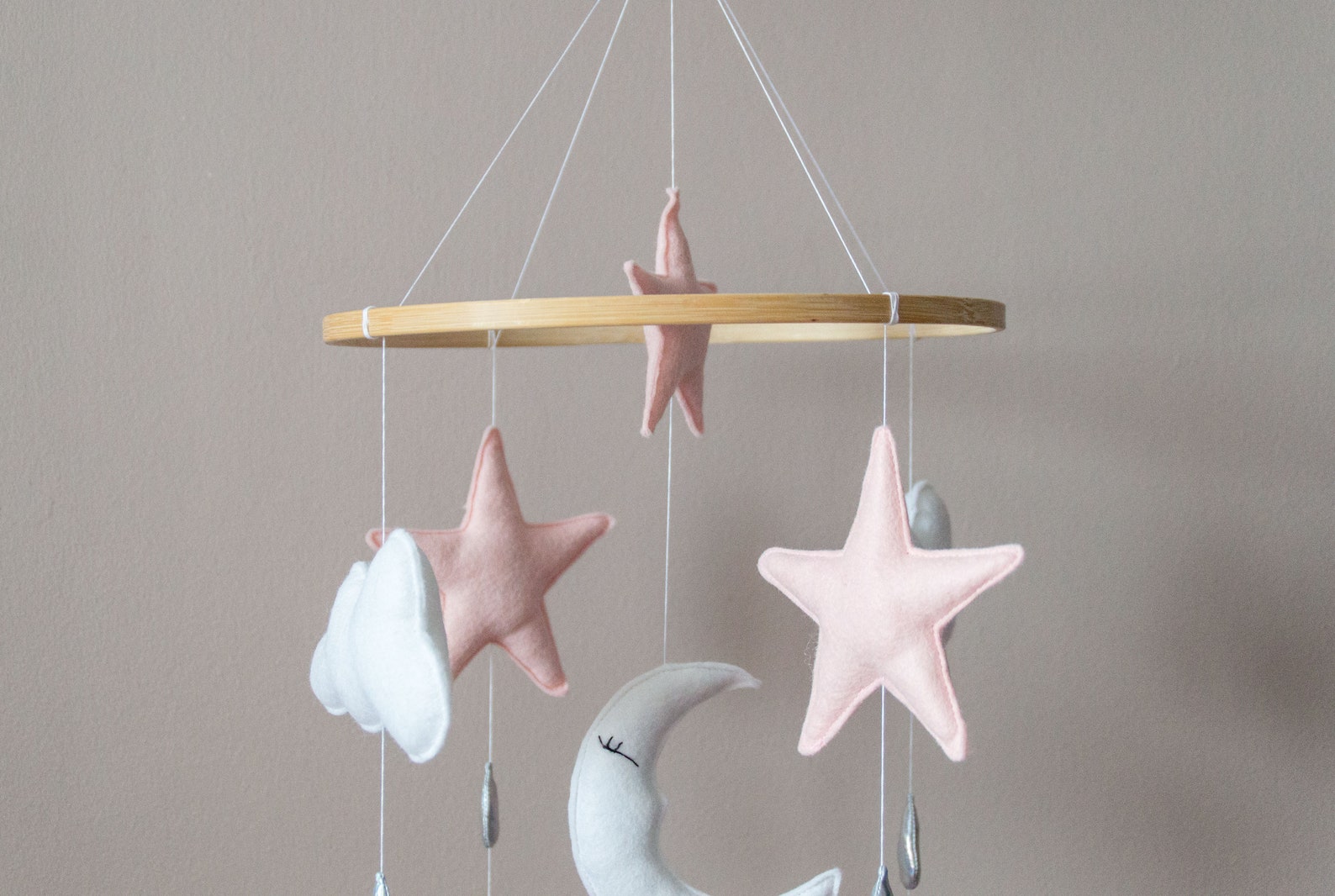 Cot Mobile Mobile Nursery Sky Mobile Moon Hanging Mobile Baby Etsy