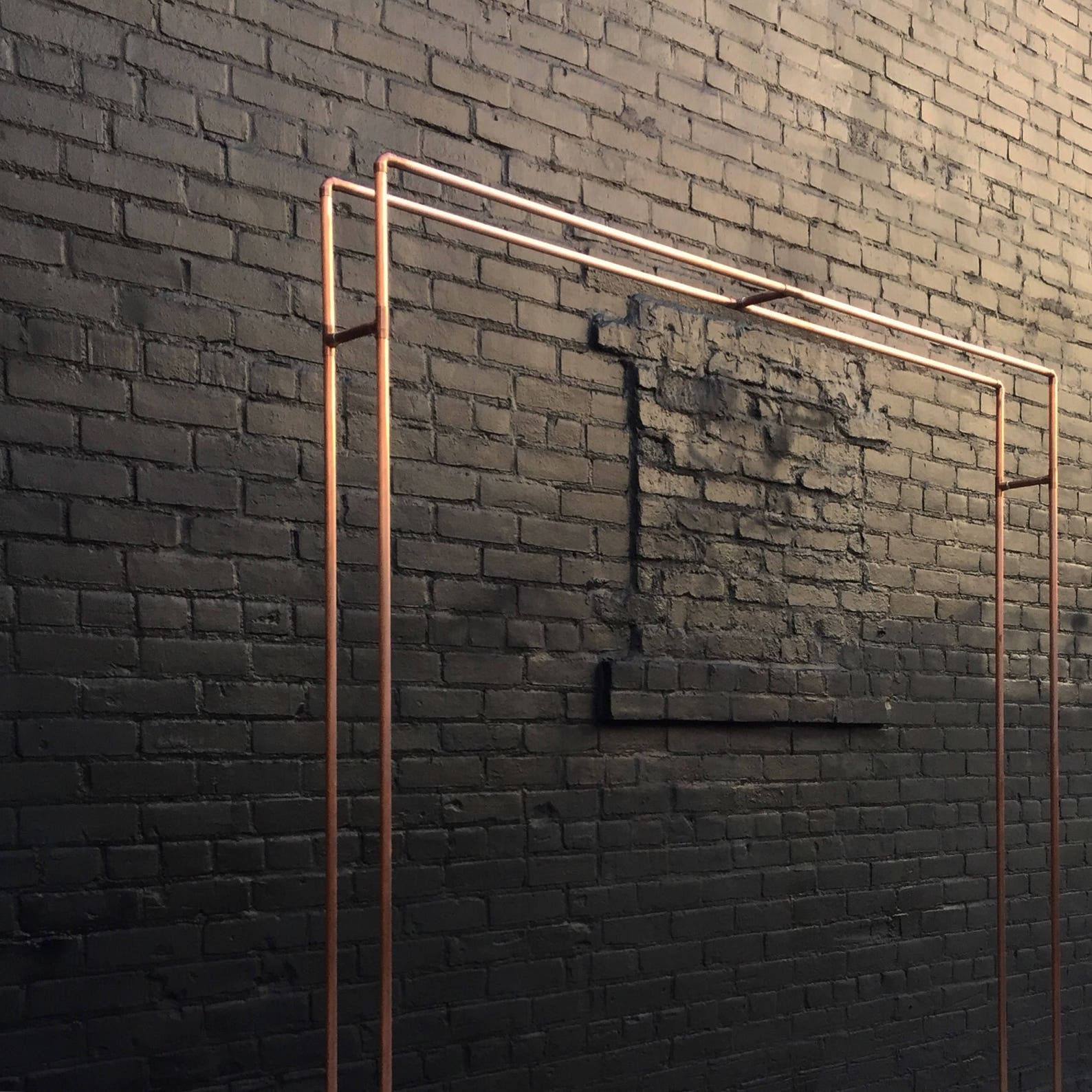 Double Copper Pipe Wedding Arch Etsy