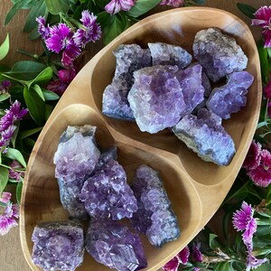 Amethyst crystal * Spiritual Gift *  Crystal Healing * Purple Crystal * Christmas Gift * Protection * Crown Chakra * Amethyst cluster