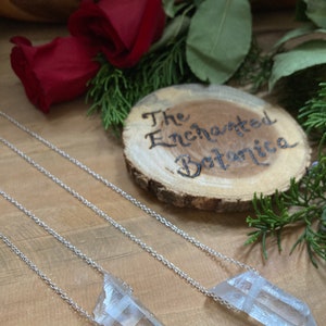 Crystal Pendant Necklace Crystal Healing Citrine Birthday Boho Gemstone Necklace Quartz Crystal Jewelry Christmas Gift image 2