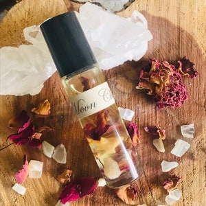 Moon Child Essential Oil Perfume * Full Moon * New Moon * Christmas * Moonchild * Crystal Healing * Moonstone * Intuition * Birthday * Boho