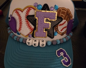 Baseball Mom Trucker Hat